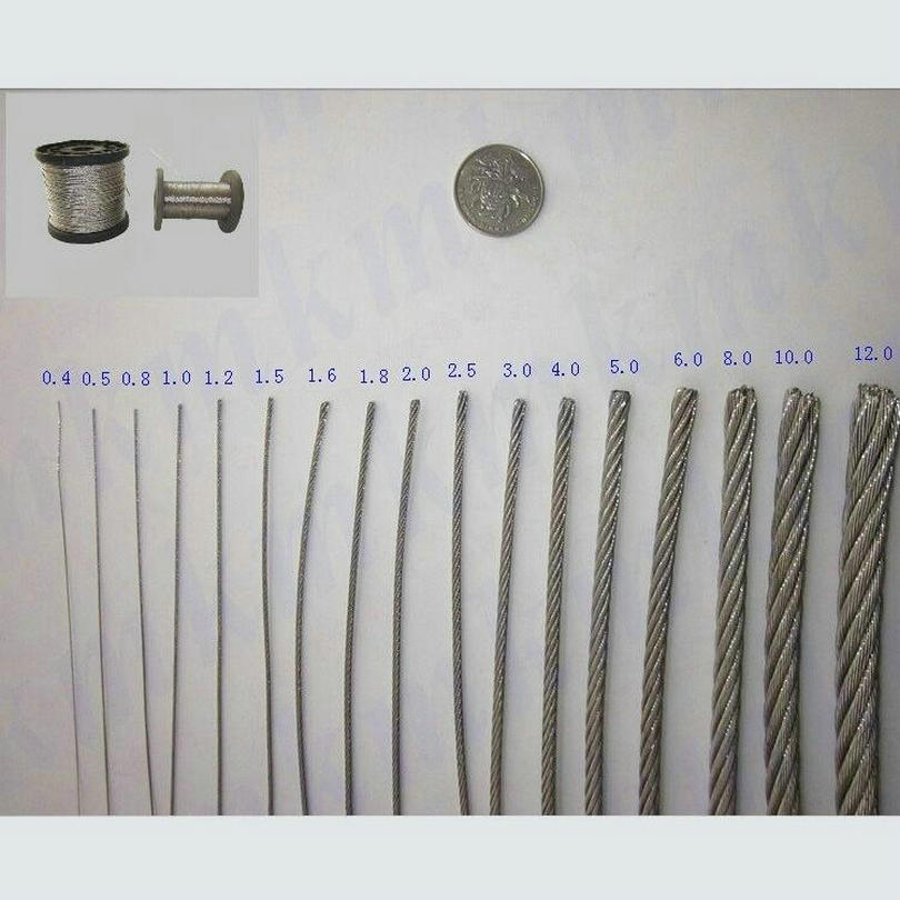 Stainless Wire Ss316 - HQ HW02 SS316 do użytku morskiego