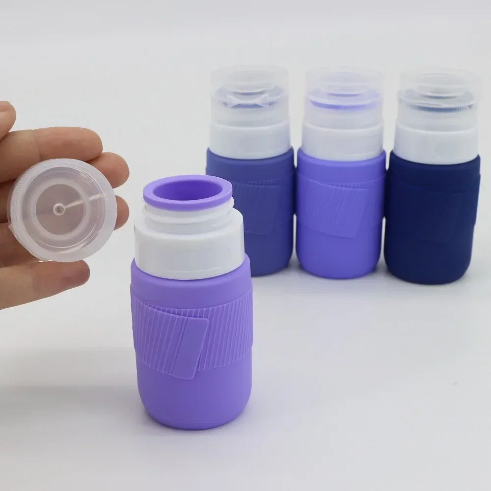 Squonk Bottle Silicone - Silikonowa butelka podróżna, przenośna, szczelna, wyciskana