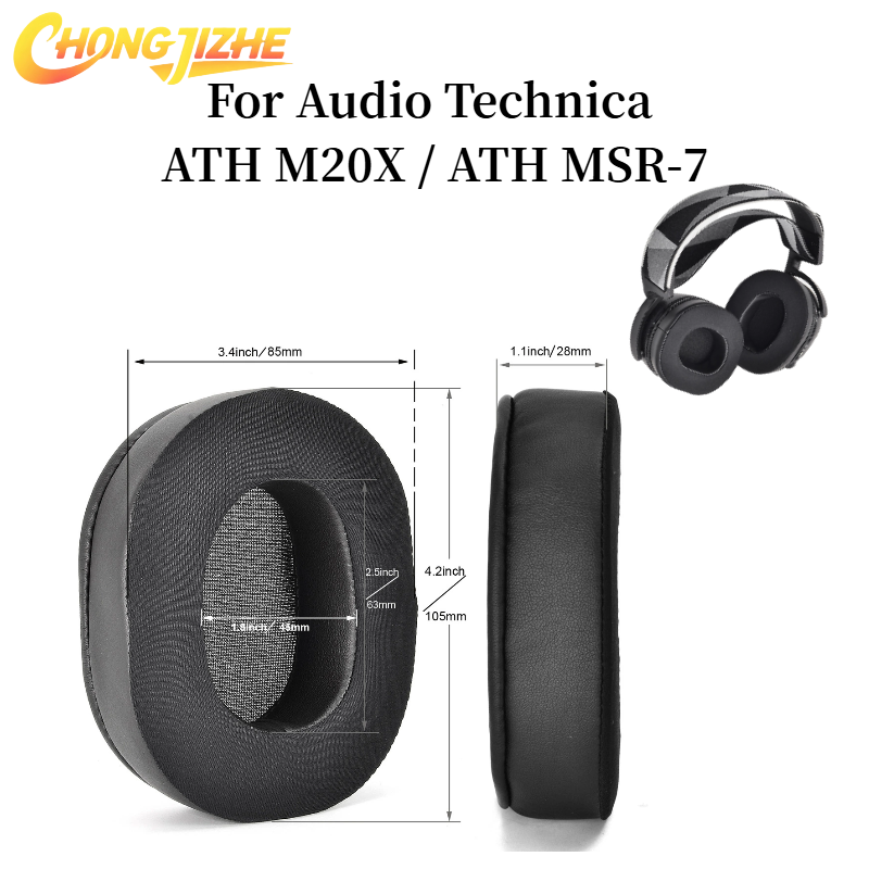Audio Technica Headphone Ath-M20X - Wymienne nauszniki piankowe do słuchawek Audio