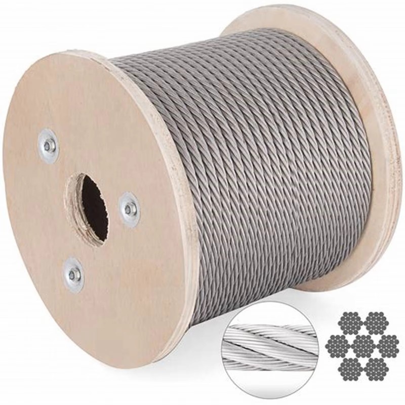 Stainless Wire Ss316 - Lina stalowa 7X19 Średnica 3,18 mm