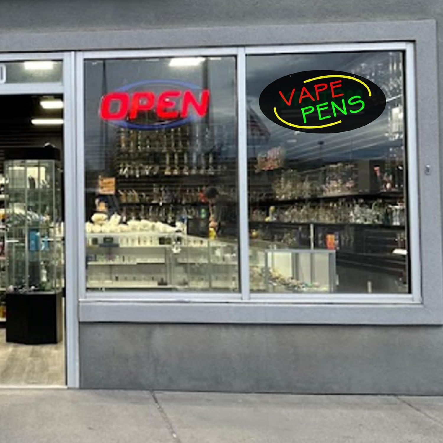 Neonowy znak Vape Pens, ściemn – Vaping Store recenzja i cena