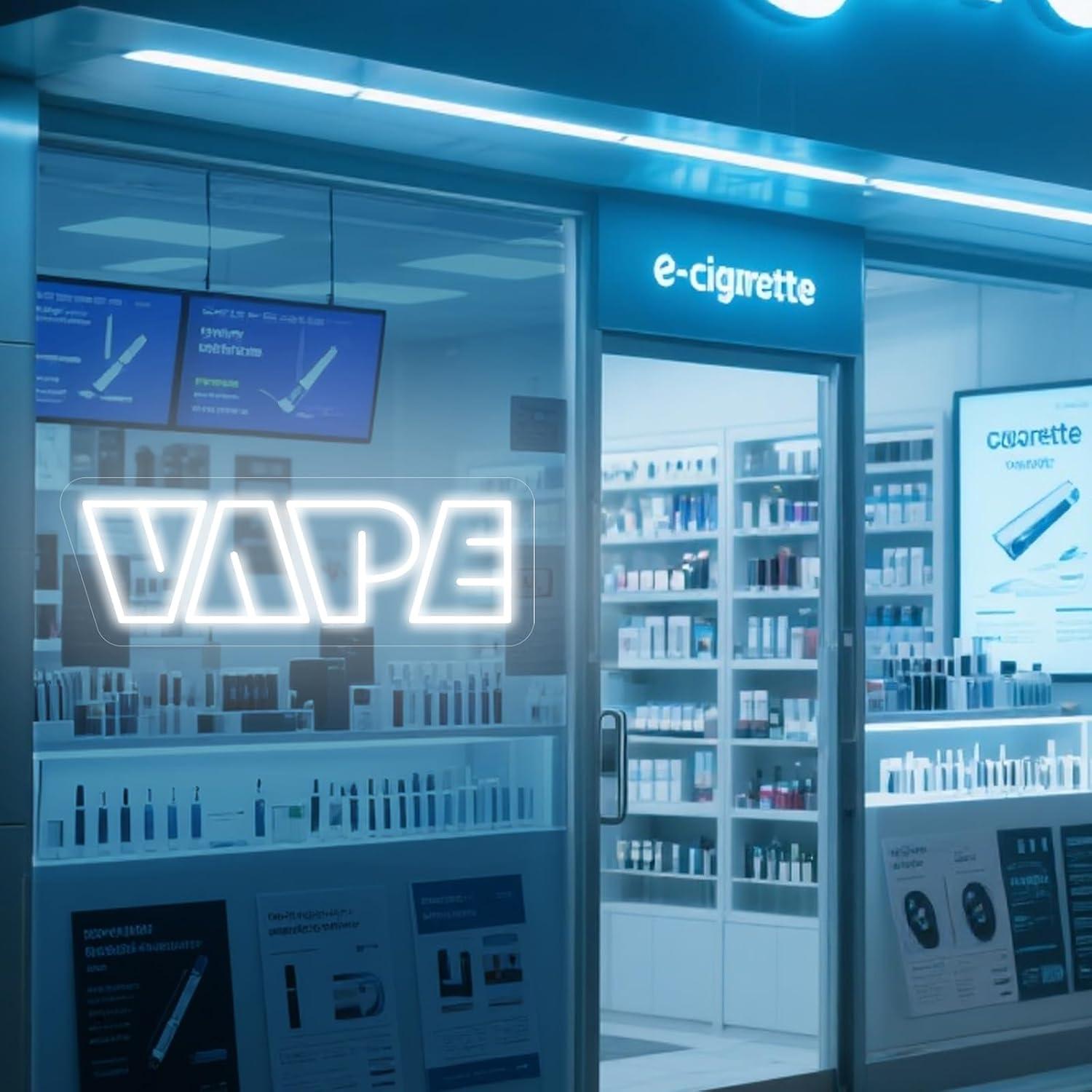 Neonowa tablica VAPE, ściemnia – Vaping Store recenzja i cena