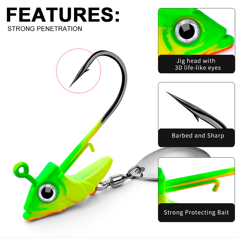 Haczyki typu Lead Head Jig 7g  – Dry Herb Vaping Accessories recenzja i cena
